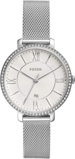 Fossil Women's Jacqueline Quartz Stainless Steel Dress Watch - Image 2
